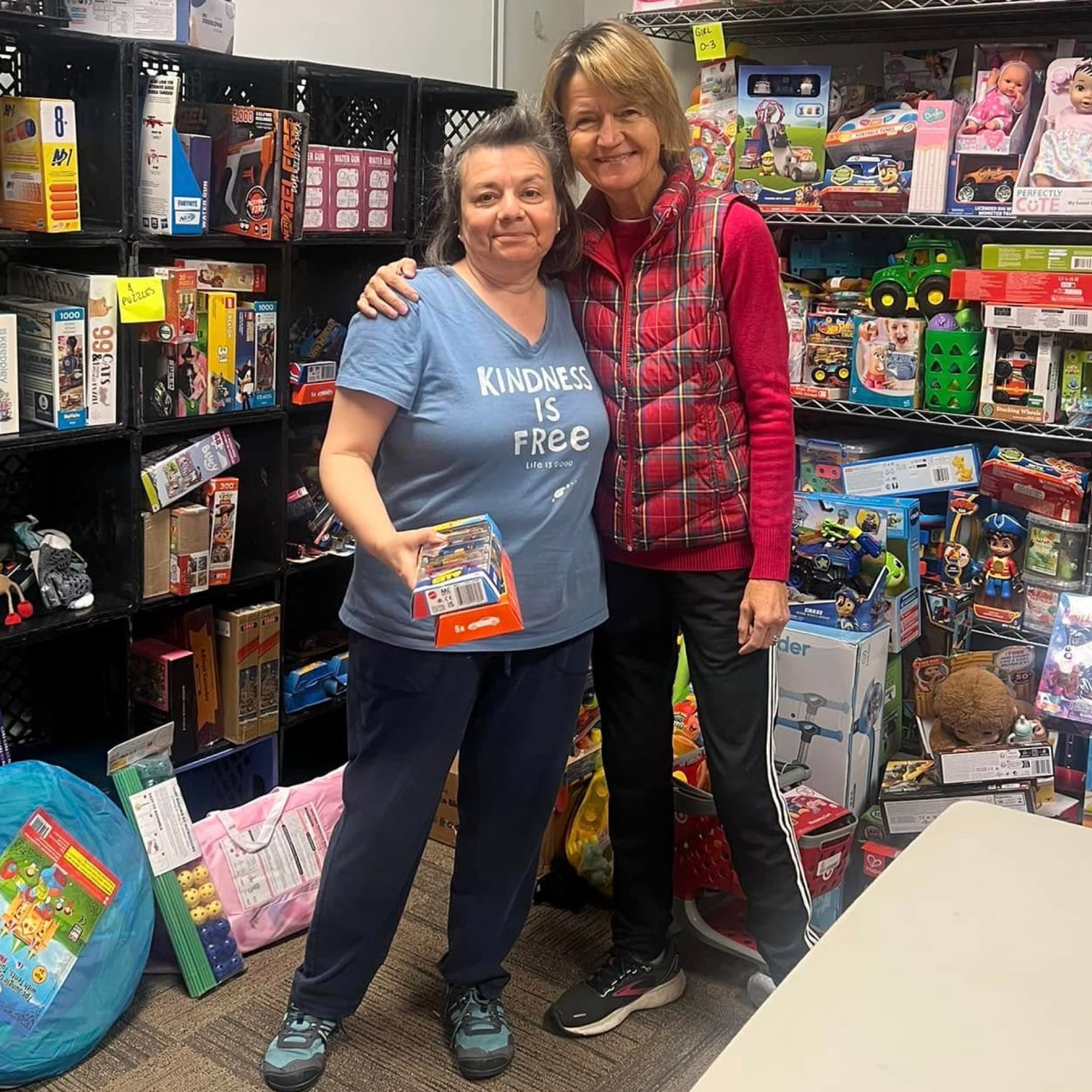 God's Pantry volunteers serving the community